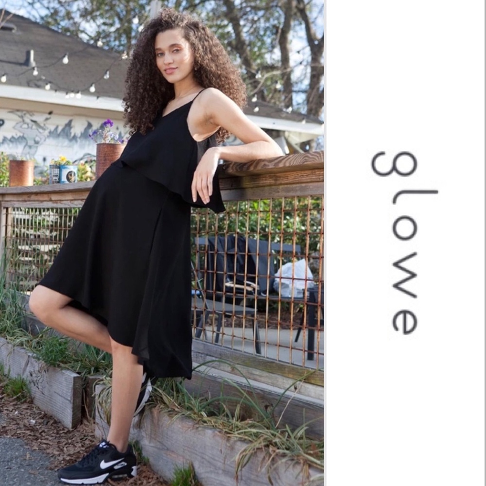 NWT GLOWE NURSING / MATERNITY LITTLE BLACK DRESS. PERFECT FOR WORK/PARTY. Small
